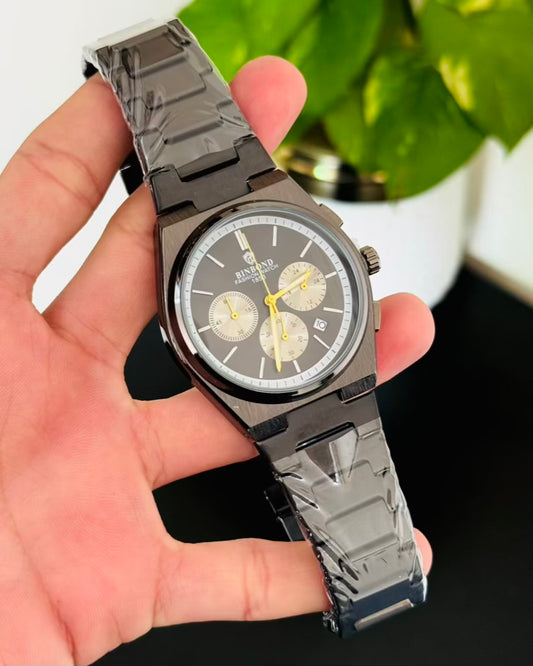 Full Black Chronograph-Waterproof Watch TS-07