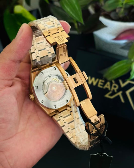 AP Rose Gold Automatic Master Grade Watch