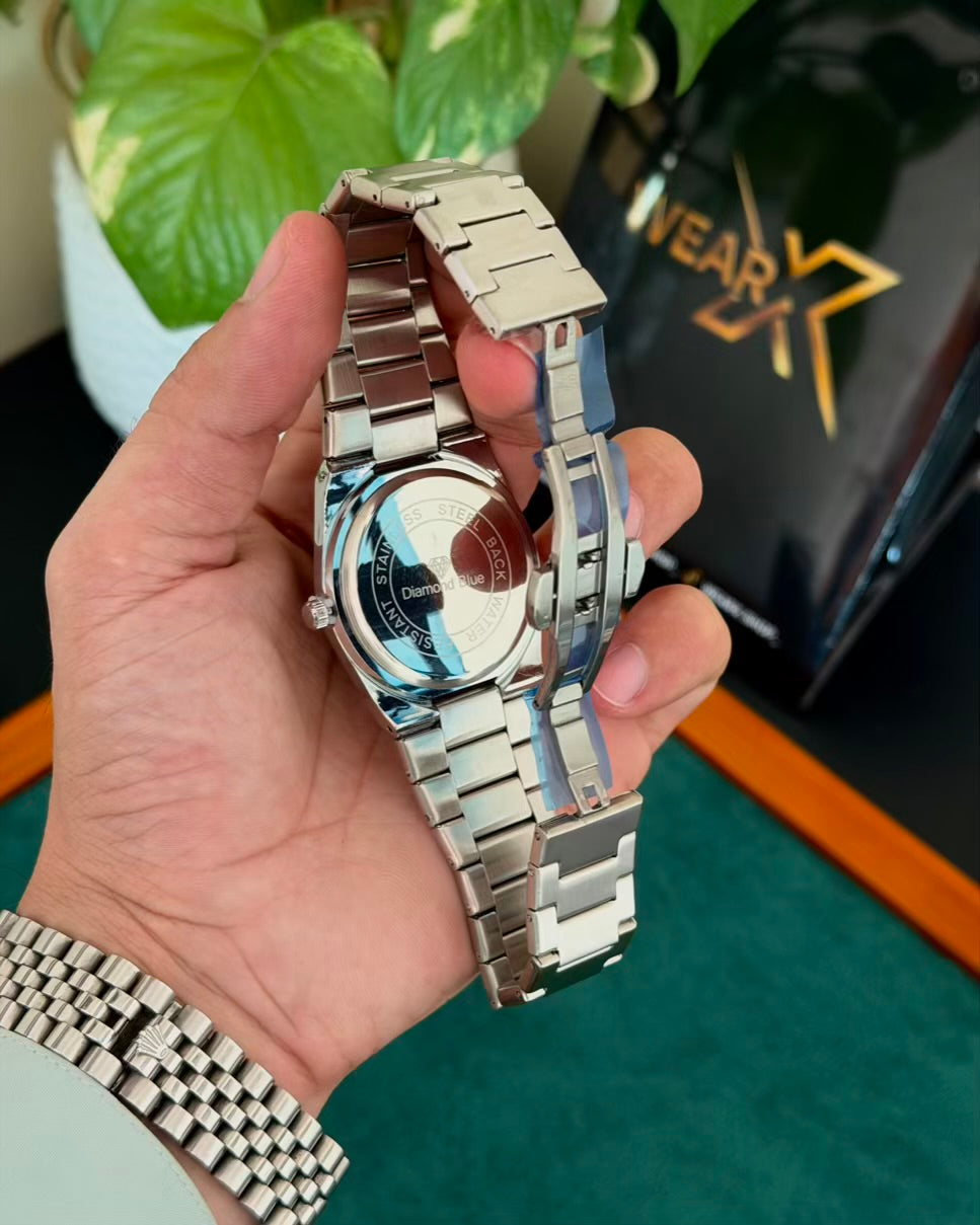 Diamond Two Tone with Tifny | Day & Date | Waterproof Watch