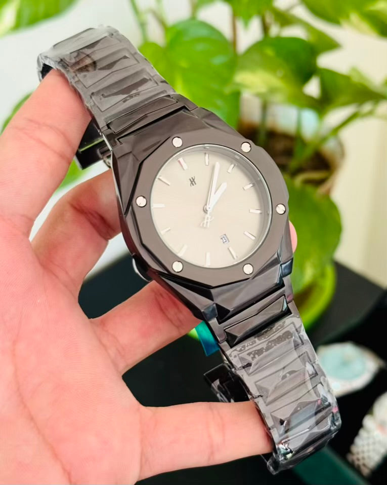 HB Stainless Steel DateJust Watch HB-01