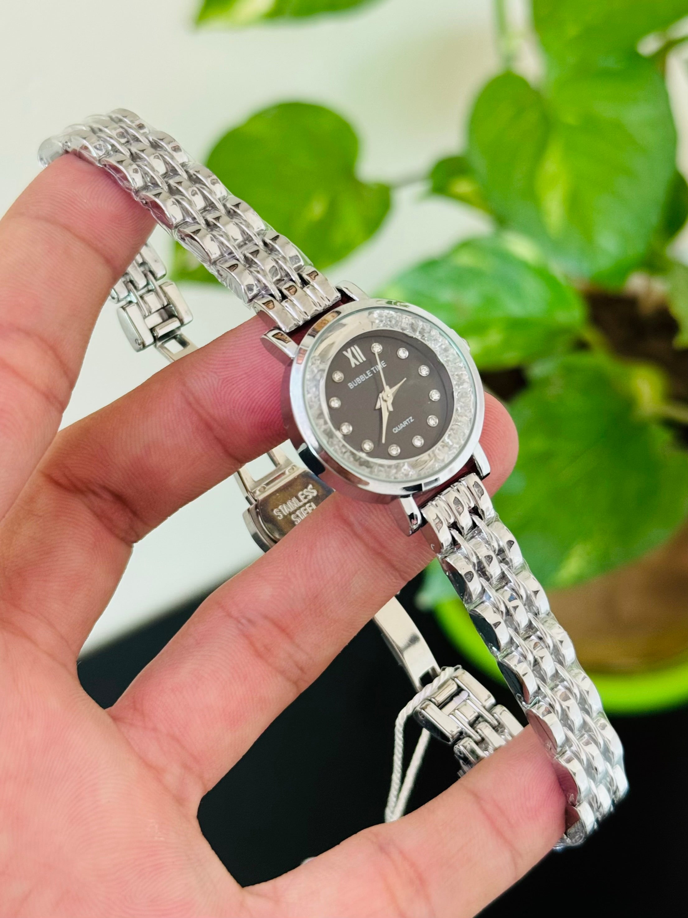 Silver Stainless Steel Watch