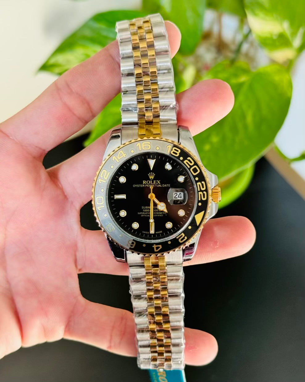 RLX Datejust Watch with Rotatable Bezel Rl-28