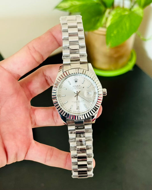 RLX Datejust Stainless Steel Watch  Rl-08