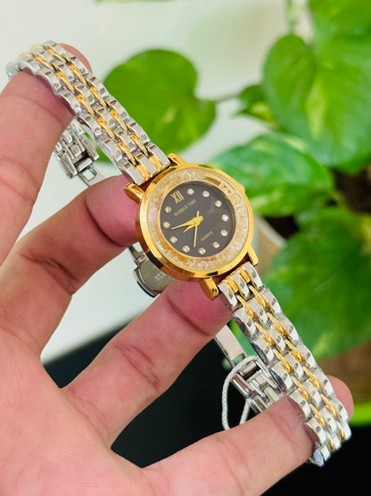 Two Tone Stainless Steel Watch For Her