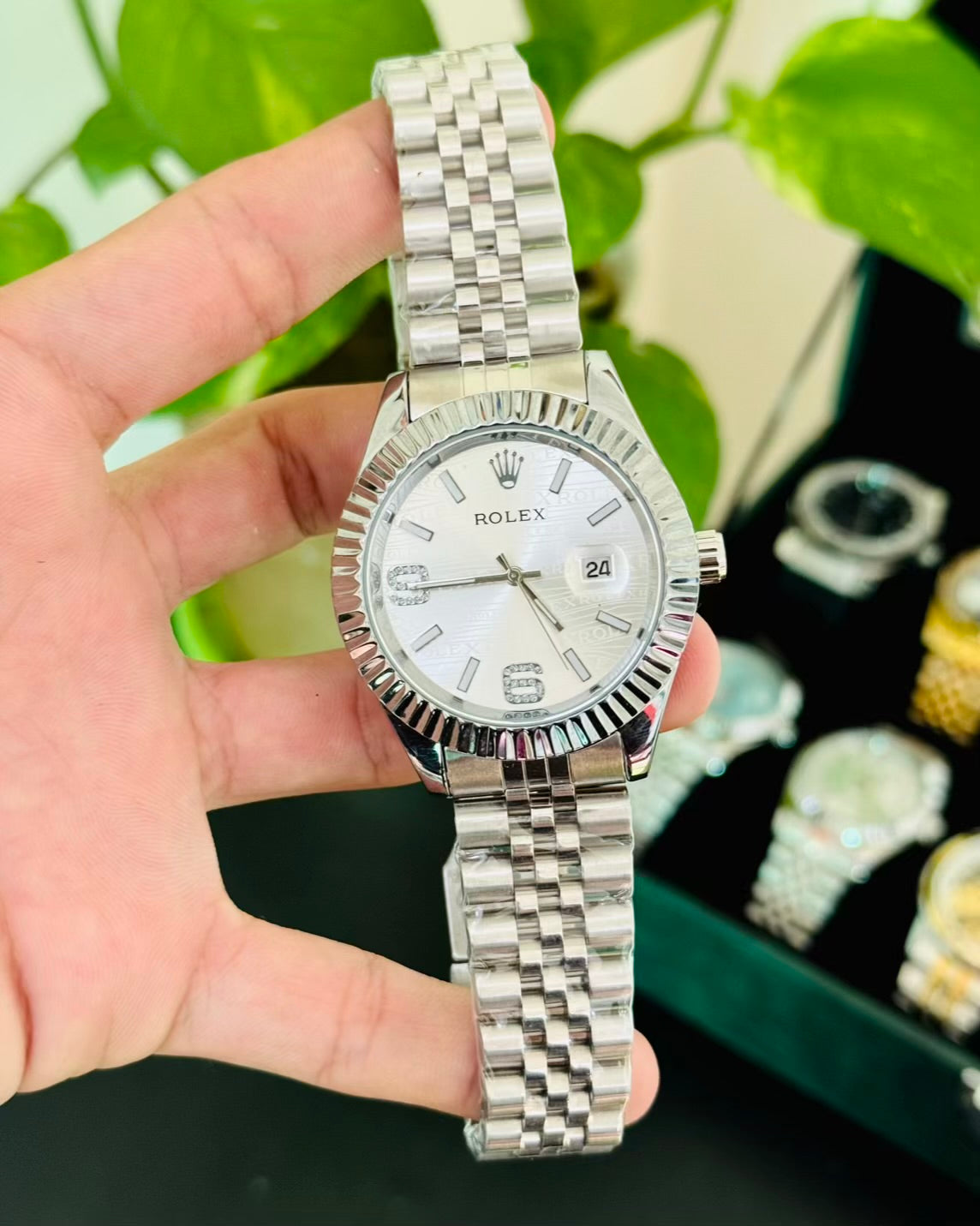 RLX Watch | Date Working | White Dial