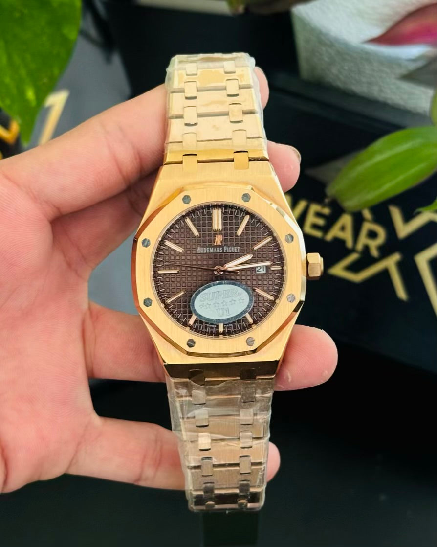 AP Rose Gold Automatic Master Grade Watch