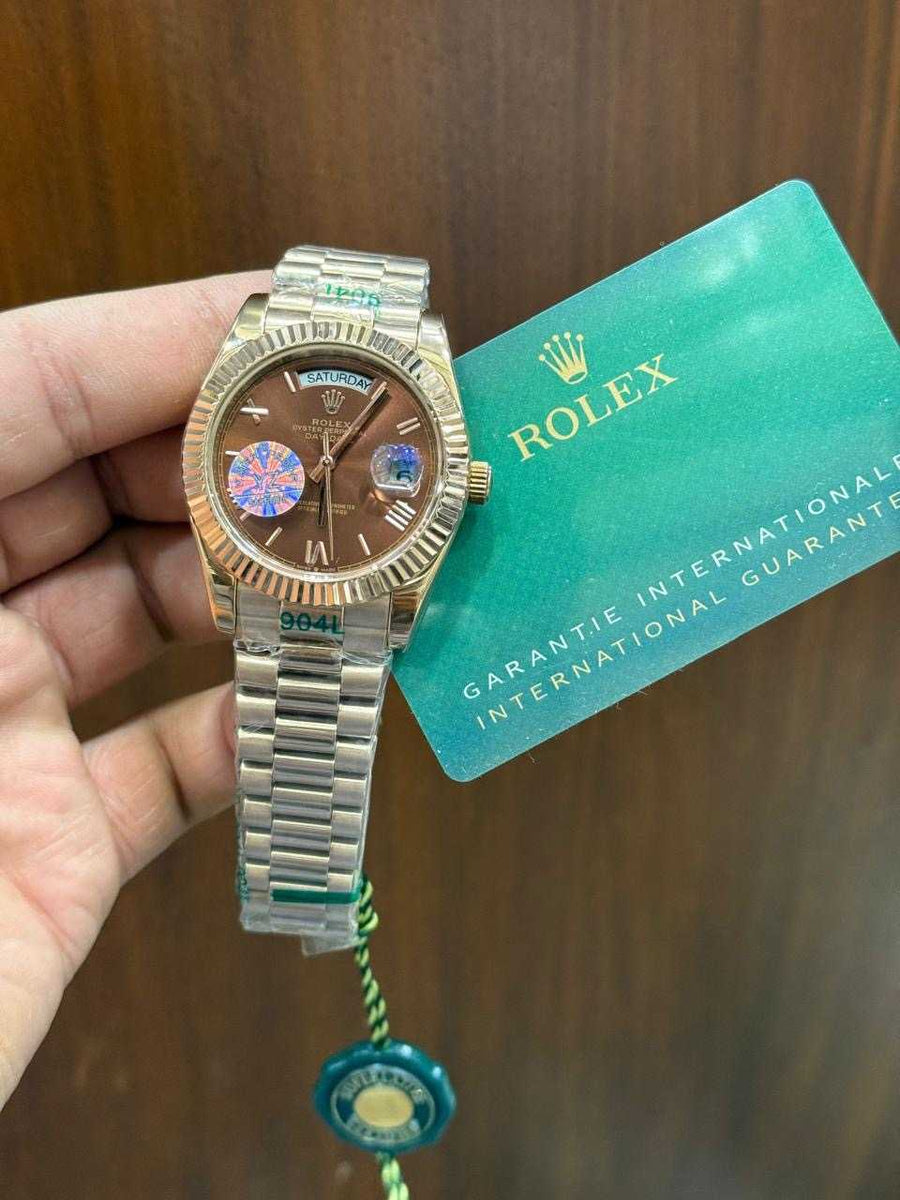 RLX Automatic Date & Date Rose Gold