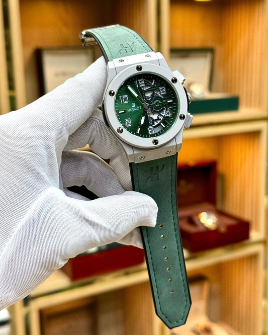 HB Green Straps with Green Dail