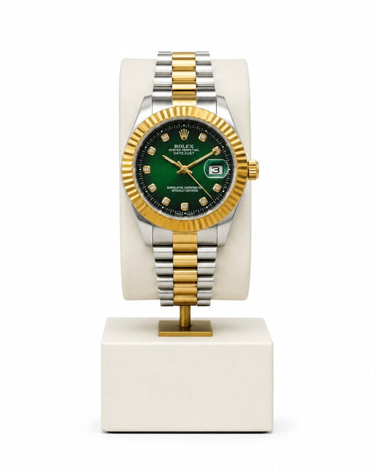 RLX Datejust Stainless Steel Green Dail Watch Rl-05