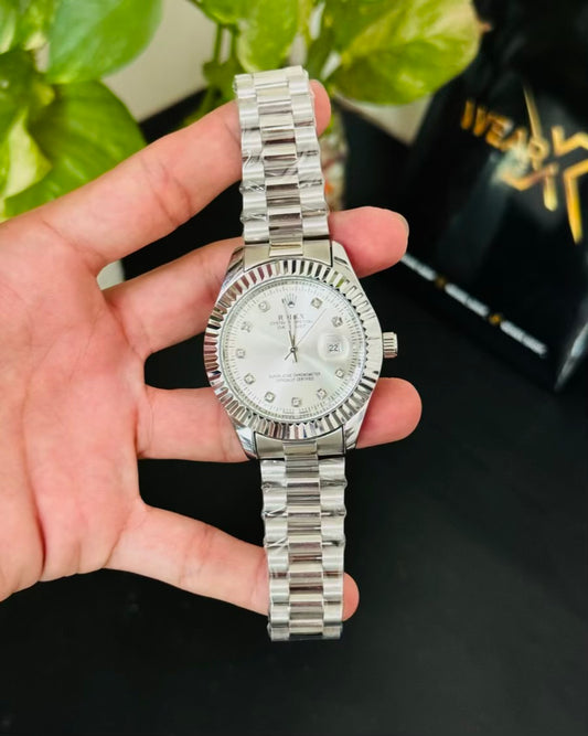 RLX Datejust Stainless Steel Watch  Rl-08