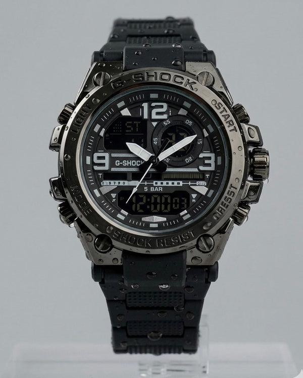 Sports Digital and Analog Waterproof Watch AS-08