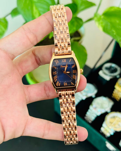 Rose Gold Stainless steel watch