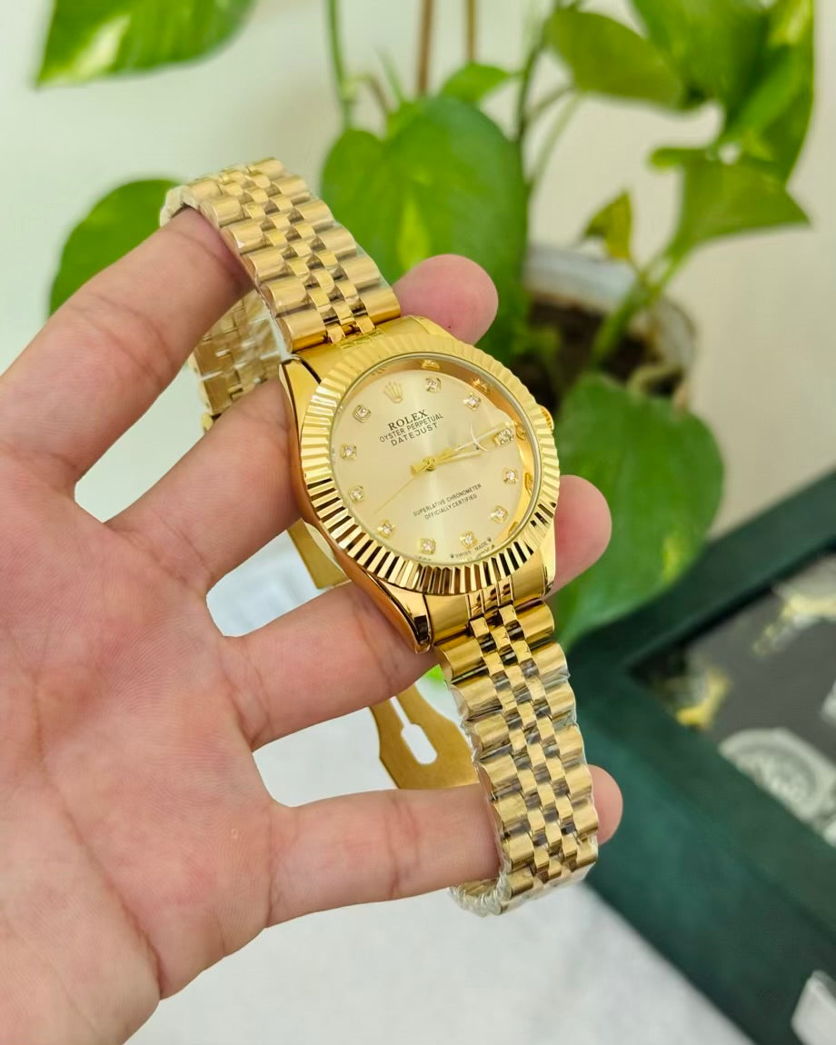 RLX Watch | Date Working | Golden Watch