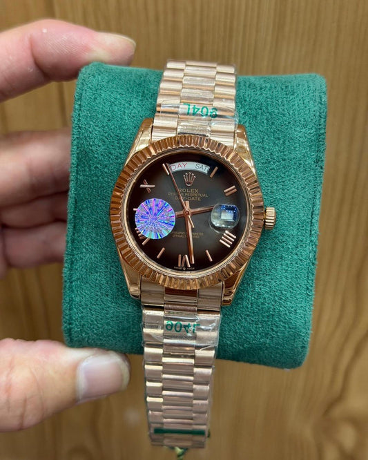 RLX Automatic Date & Date Rose Gold