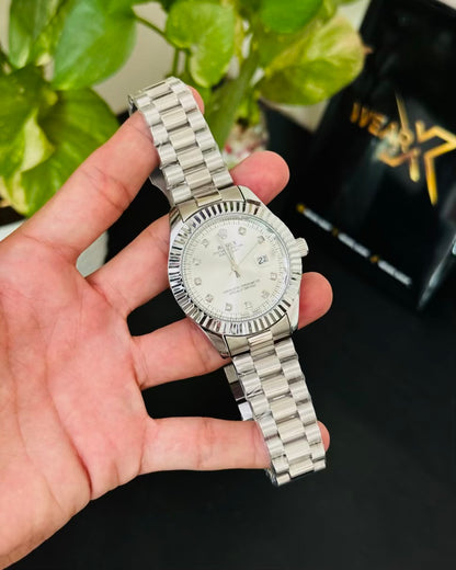 RLX Datejust Stainless Steel Watch  Rl-08