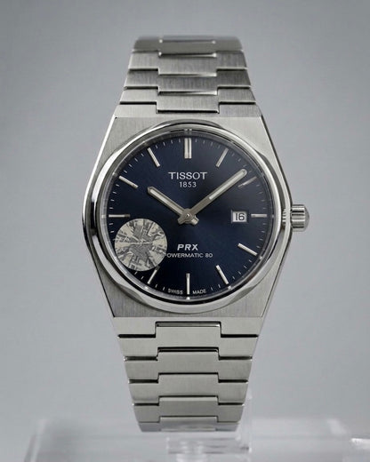 TST Sami Automatic Stainless Steel with Blue Dail Watch T-05