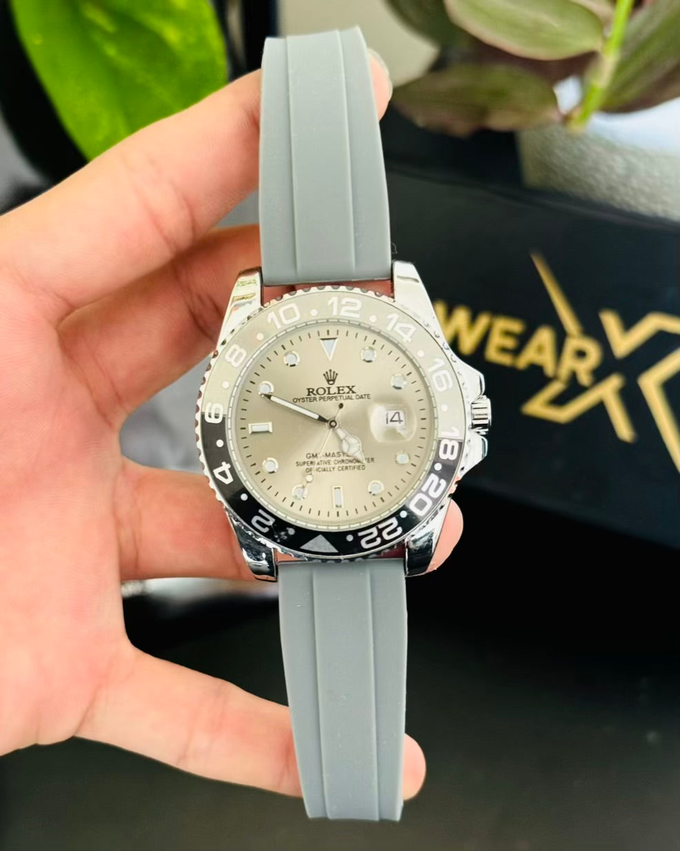 RLX Rubber Straps Date Just Watch