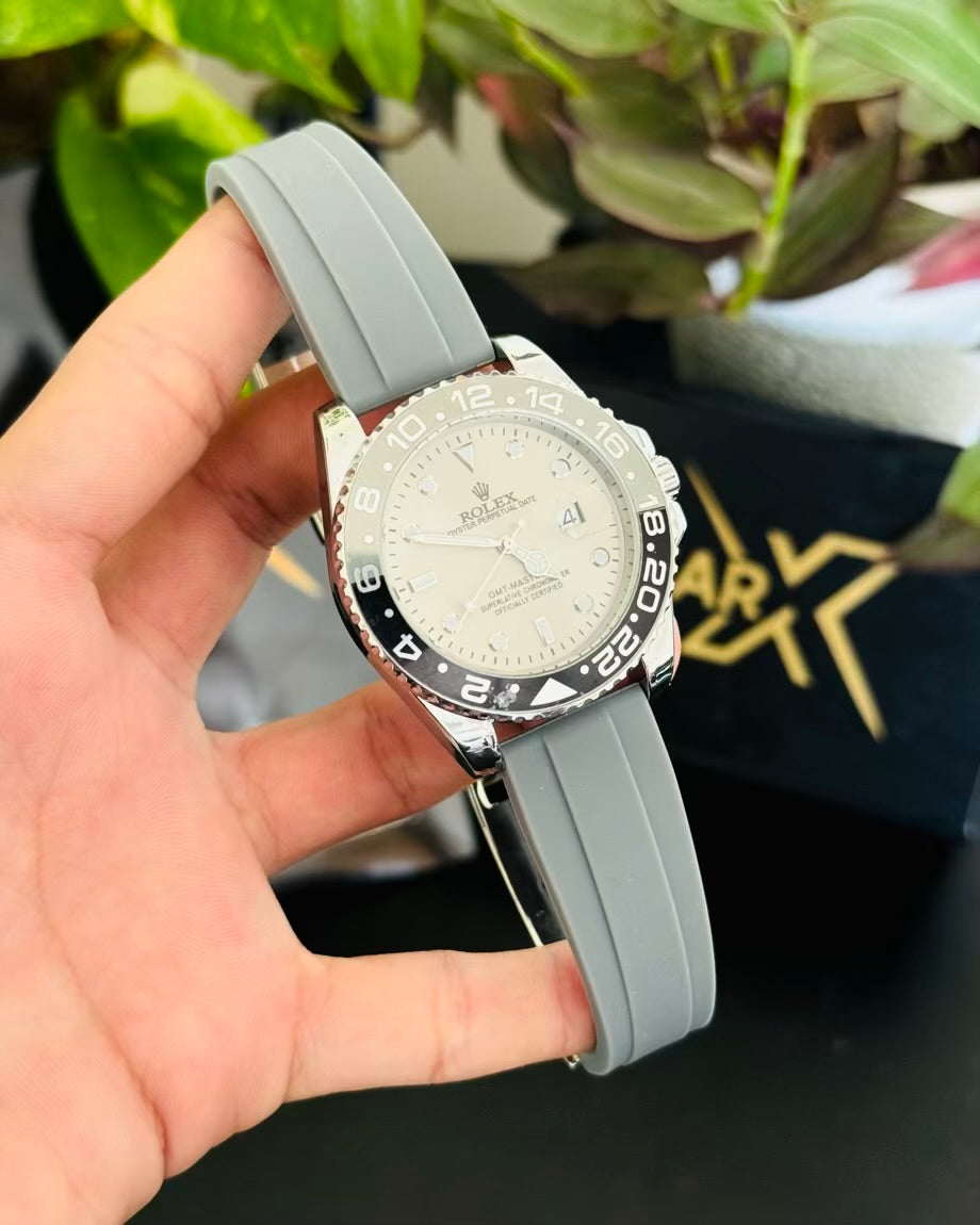 RLX Rubber Straps Date Just Watch