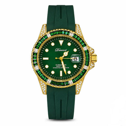 Sapphire Gem Stones Bezel Watch