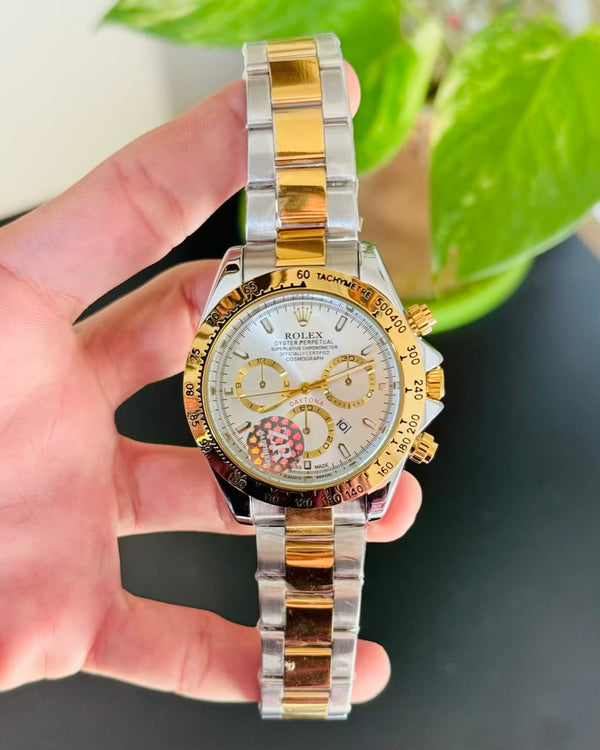 RLX Two Tone Stainless Steel Watch Rl-32