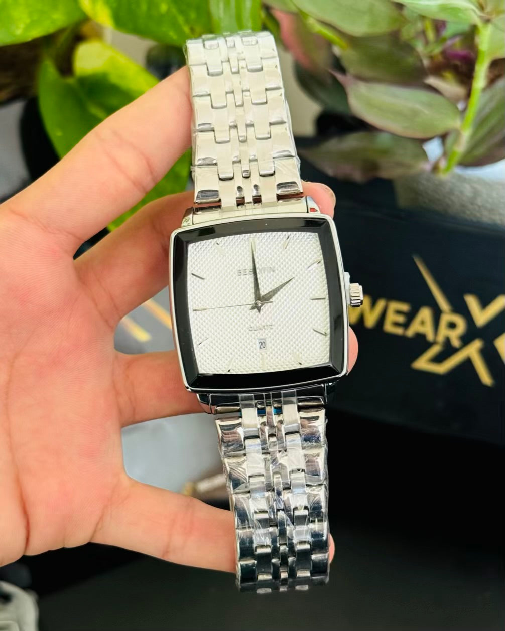 BT Stainless Steel Waterproof Watch