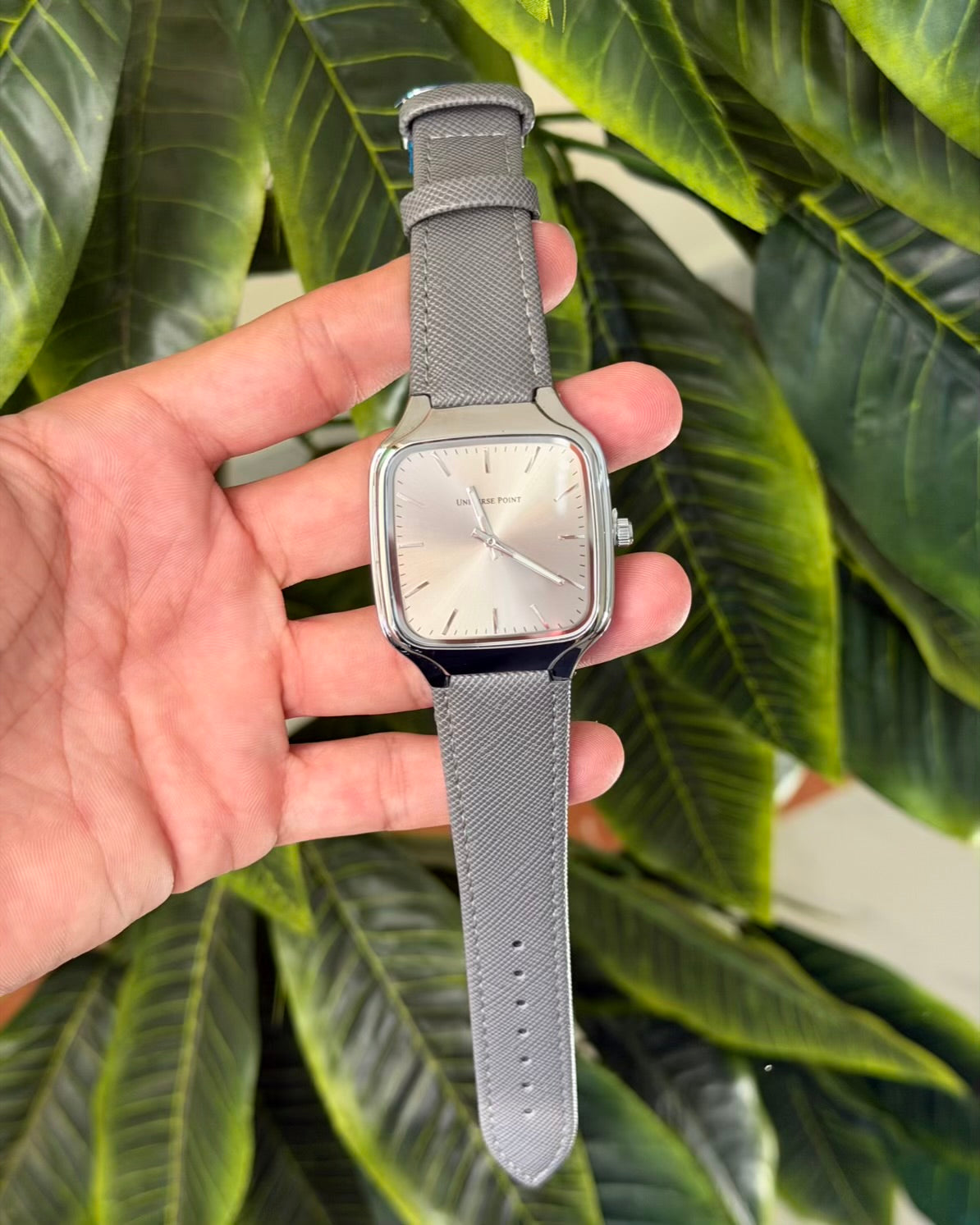 Astatic Leather Straps Waterproof Watch
