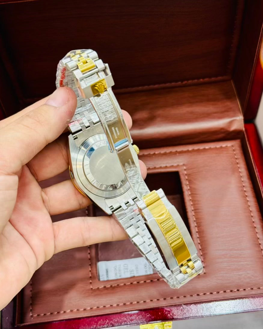 RLX Automatic Scratch-Resistant Glass DateJust Watch