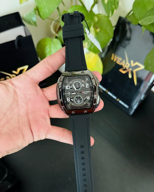 Full Black Sports Watch