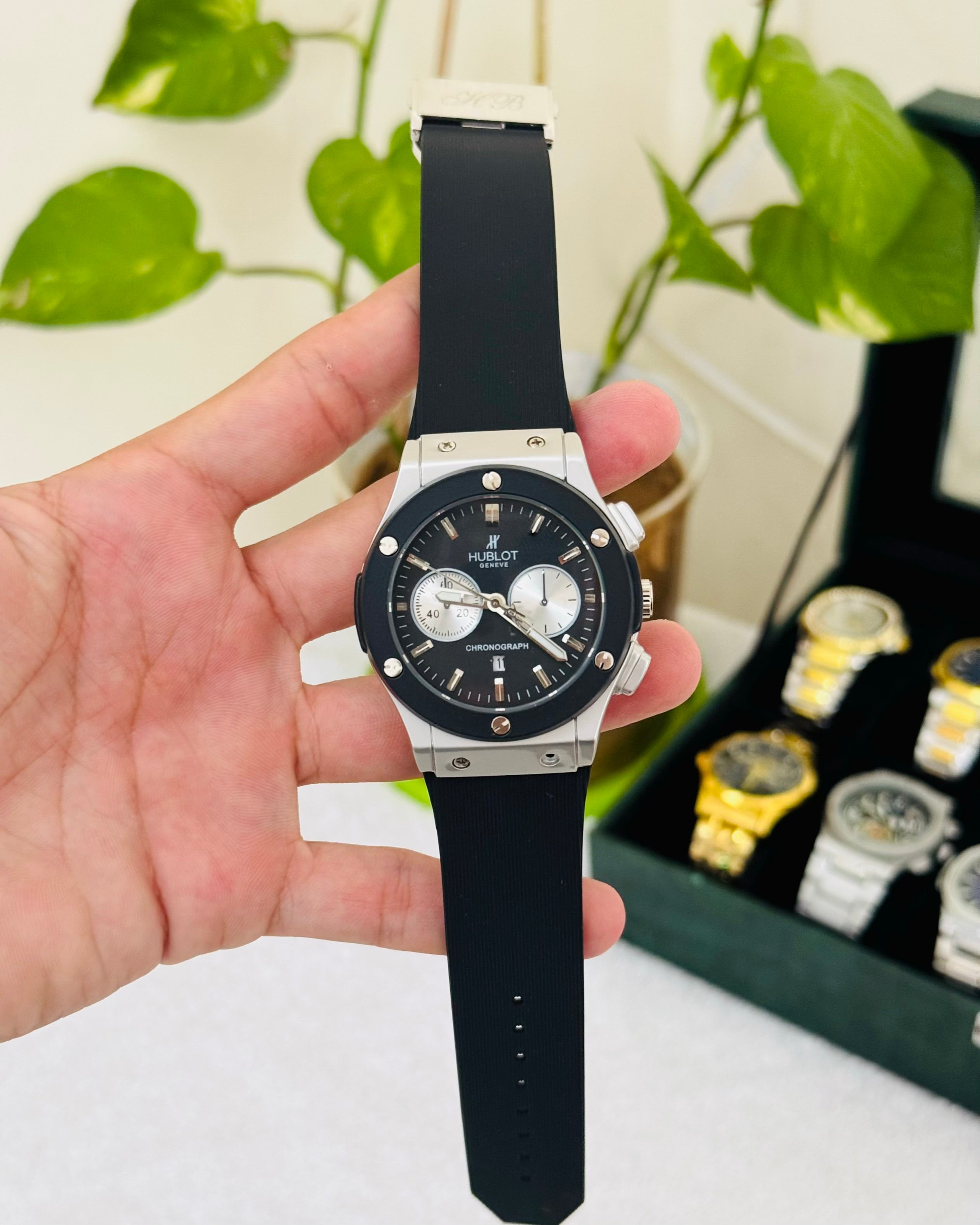 Classic Men’s Watch with Master Lock