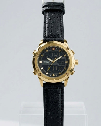 Straps Digital and Analog Waterproof Watch AS-03