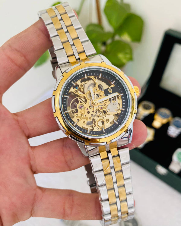 Automatic skeleton Dial Watch Rl-31
