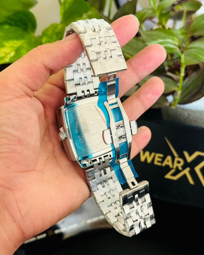 BT Stainless Steel Waterproof Watch BT-01