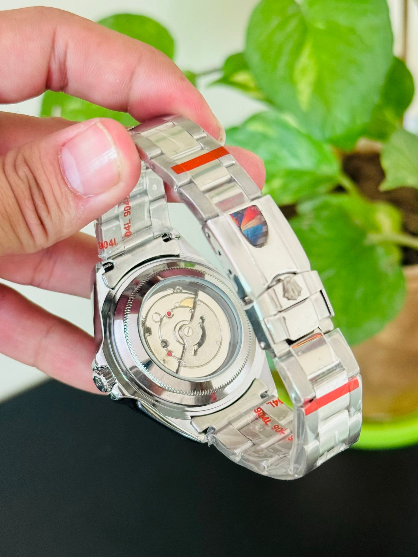 RLX Automatic Movement Stainless Steel watch Rl-33